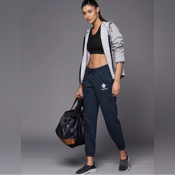 Columbia Trek Navy Blue Athletic Joggers, Women’s XS extra small sweatpants - Picture 3 of 11